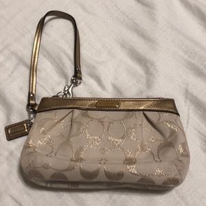 Super cute Coach wristlet